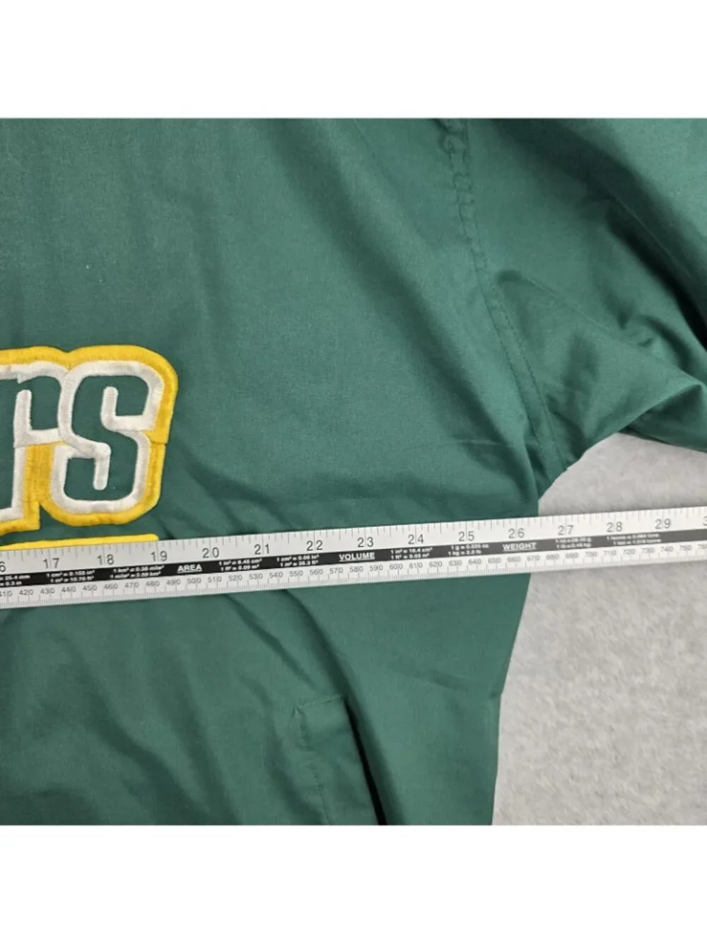 Vintage Green Bay Packers Jacket Mens XL Green Reebok Pro Line Pullover NFL